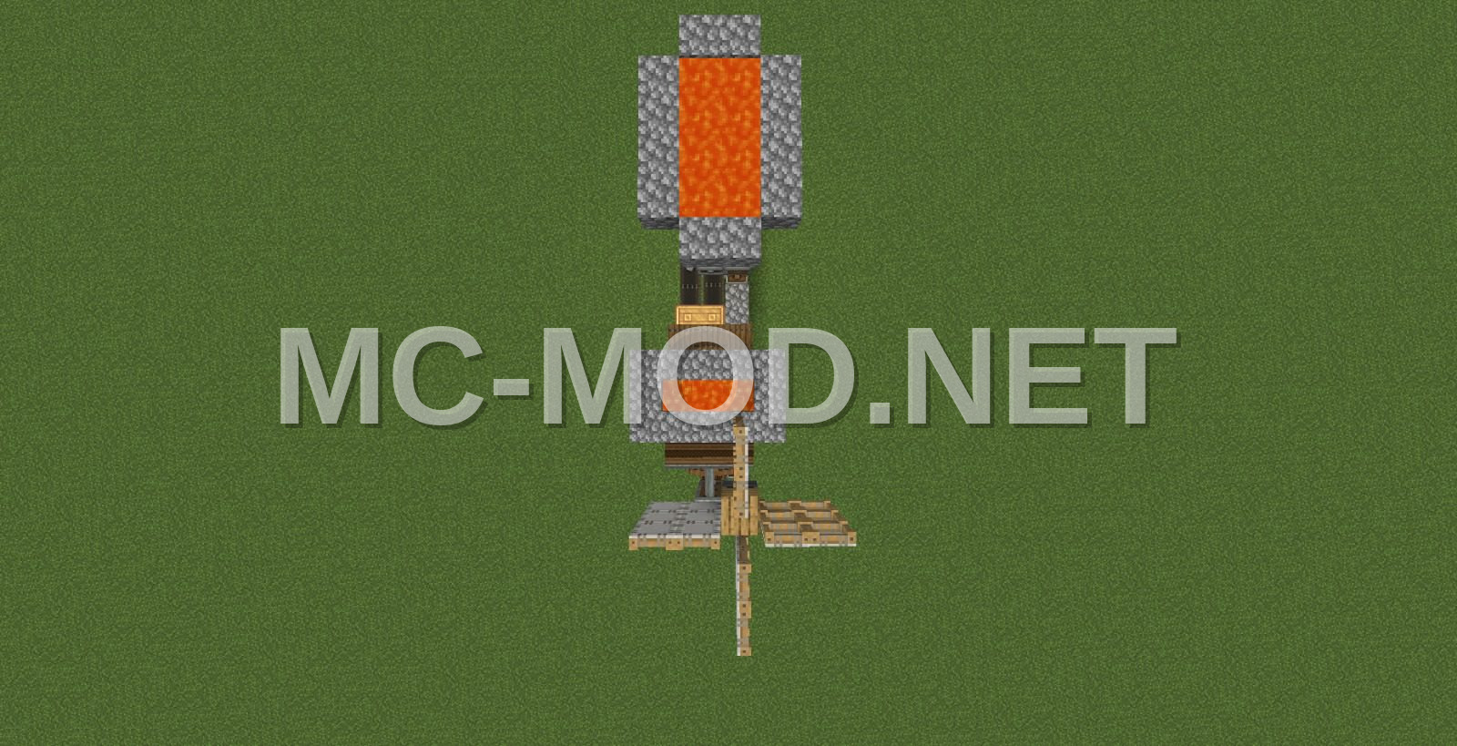 Fast Andesite Alloy Farm For Create Mod