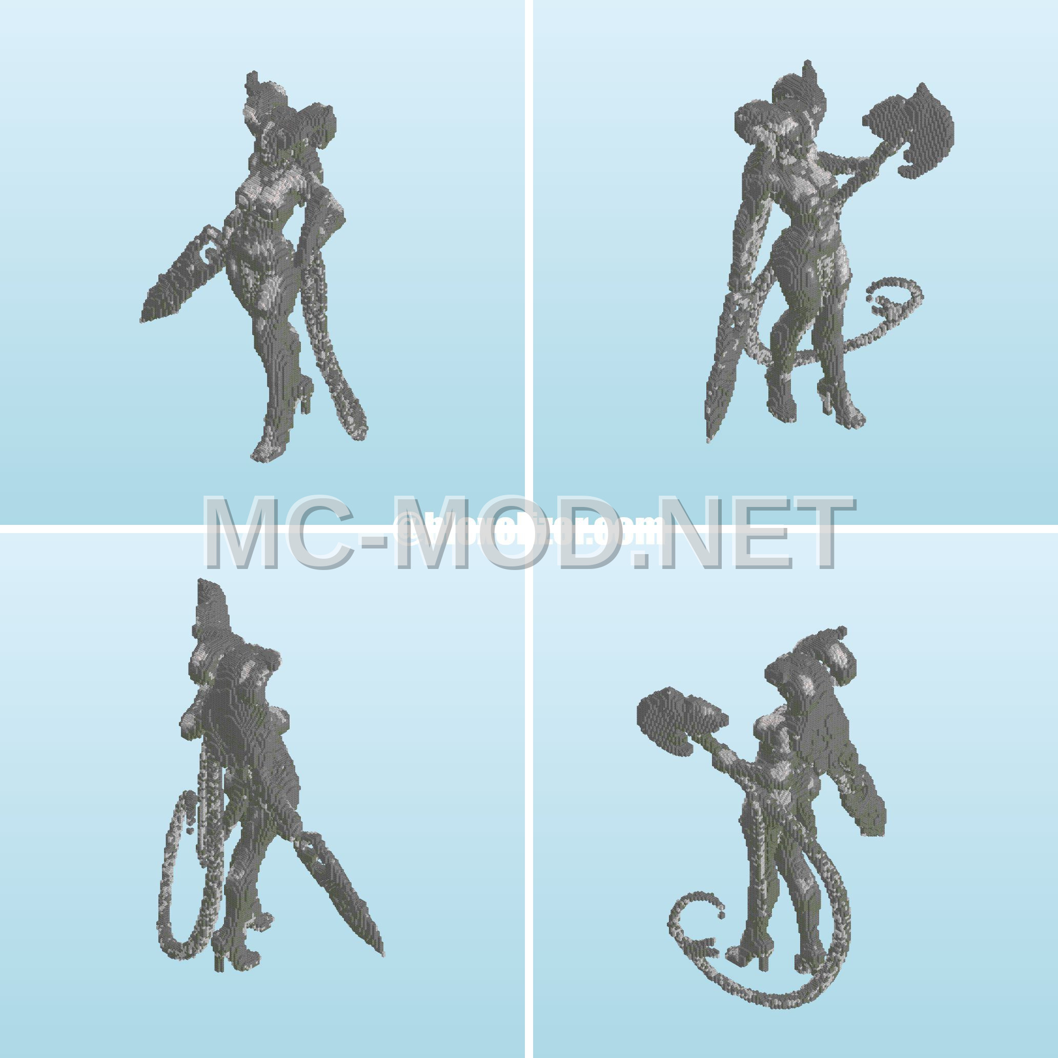 Female Warrior Statue