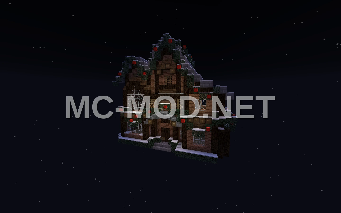 Festive Christmas House