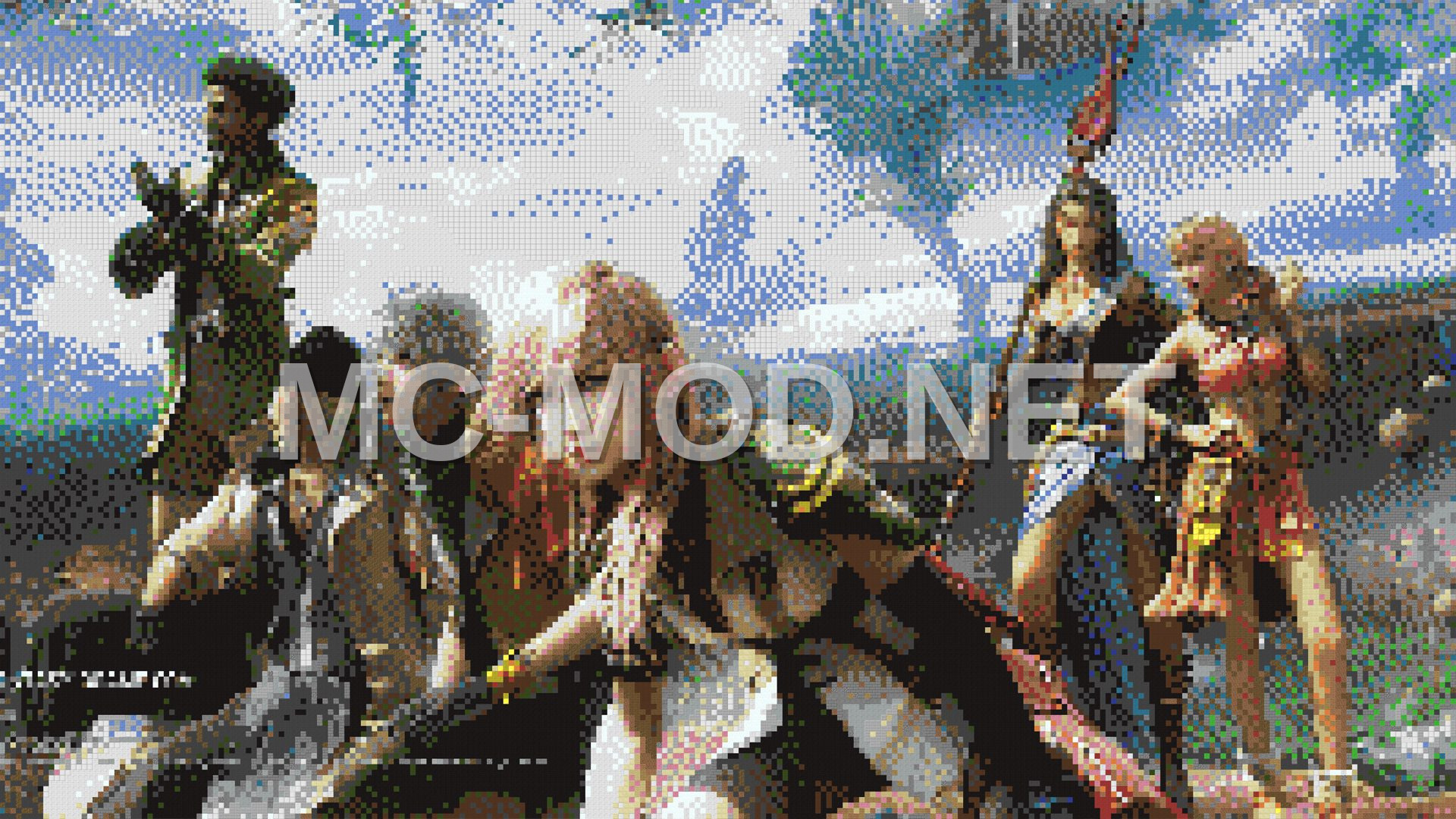 Final Fantasy XIII Pixel Art