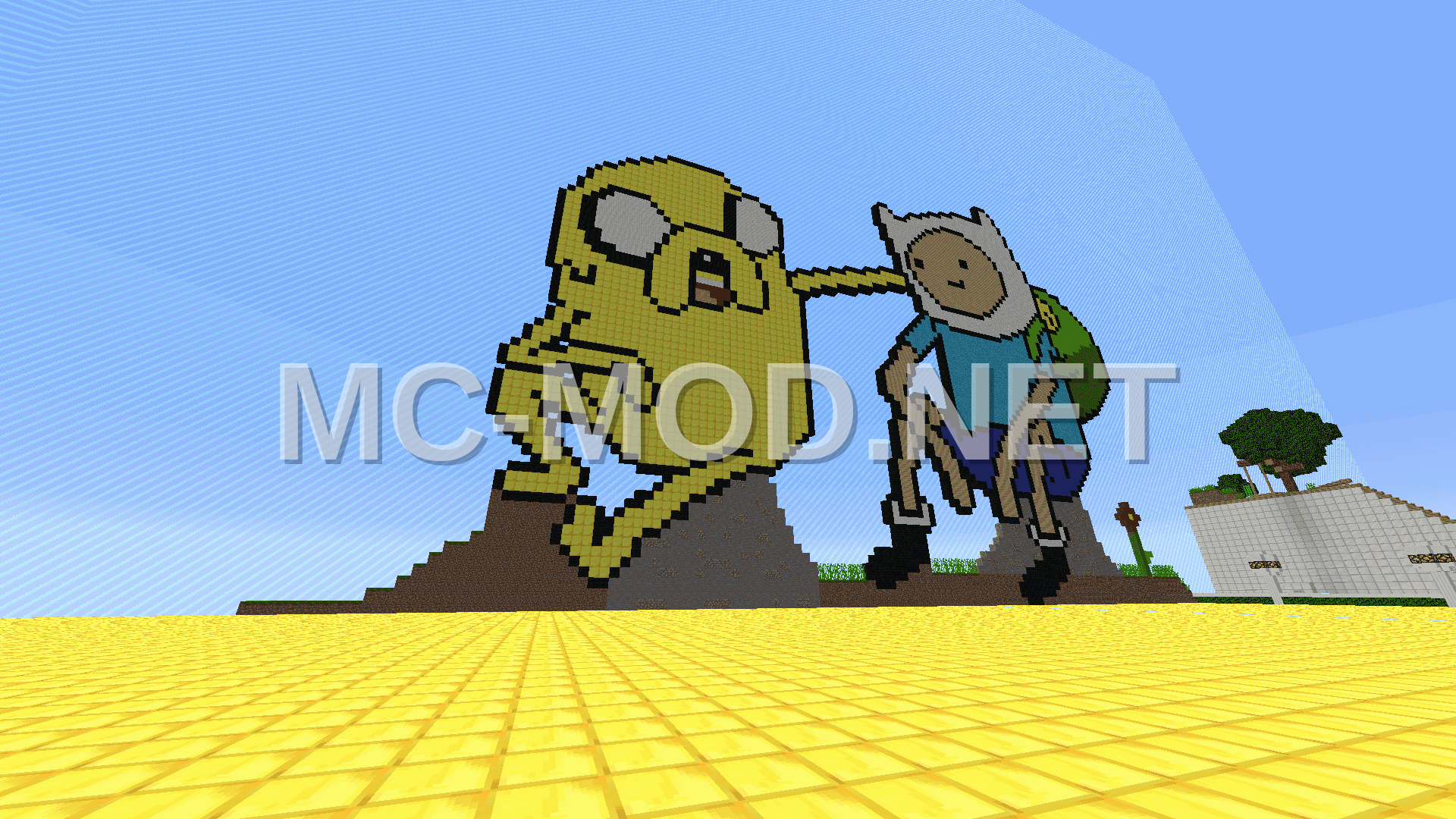 Finn and Jake Pixel Art
