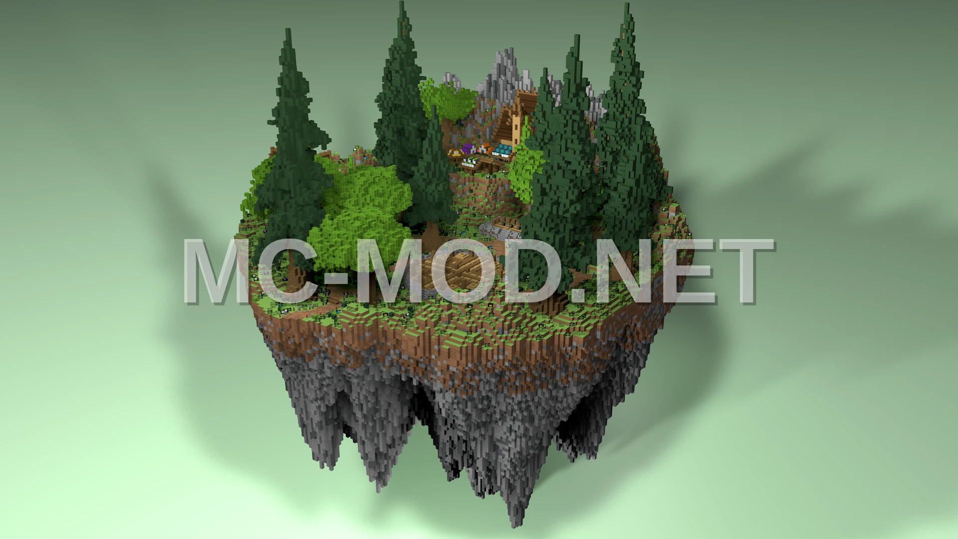 Floating Island Skyblock Lobby