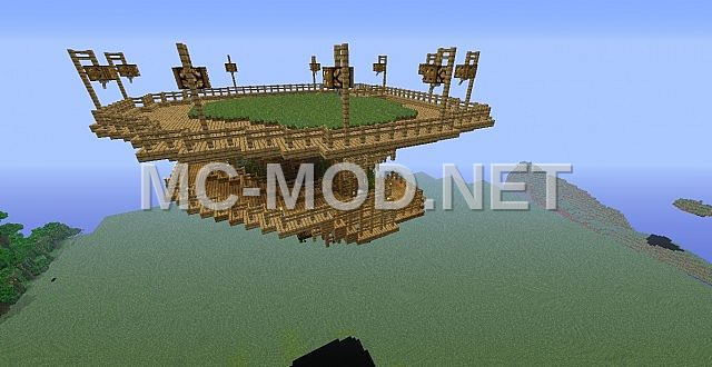 Floating Island with Stairs