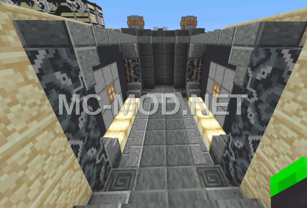 Flying Machine Piston Door