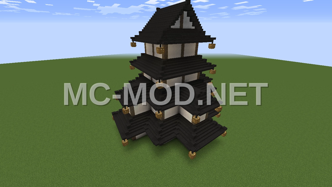 Asian Temple – Four Story Structure