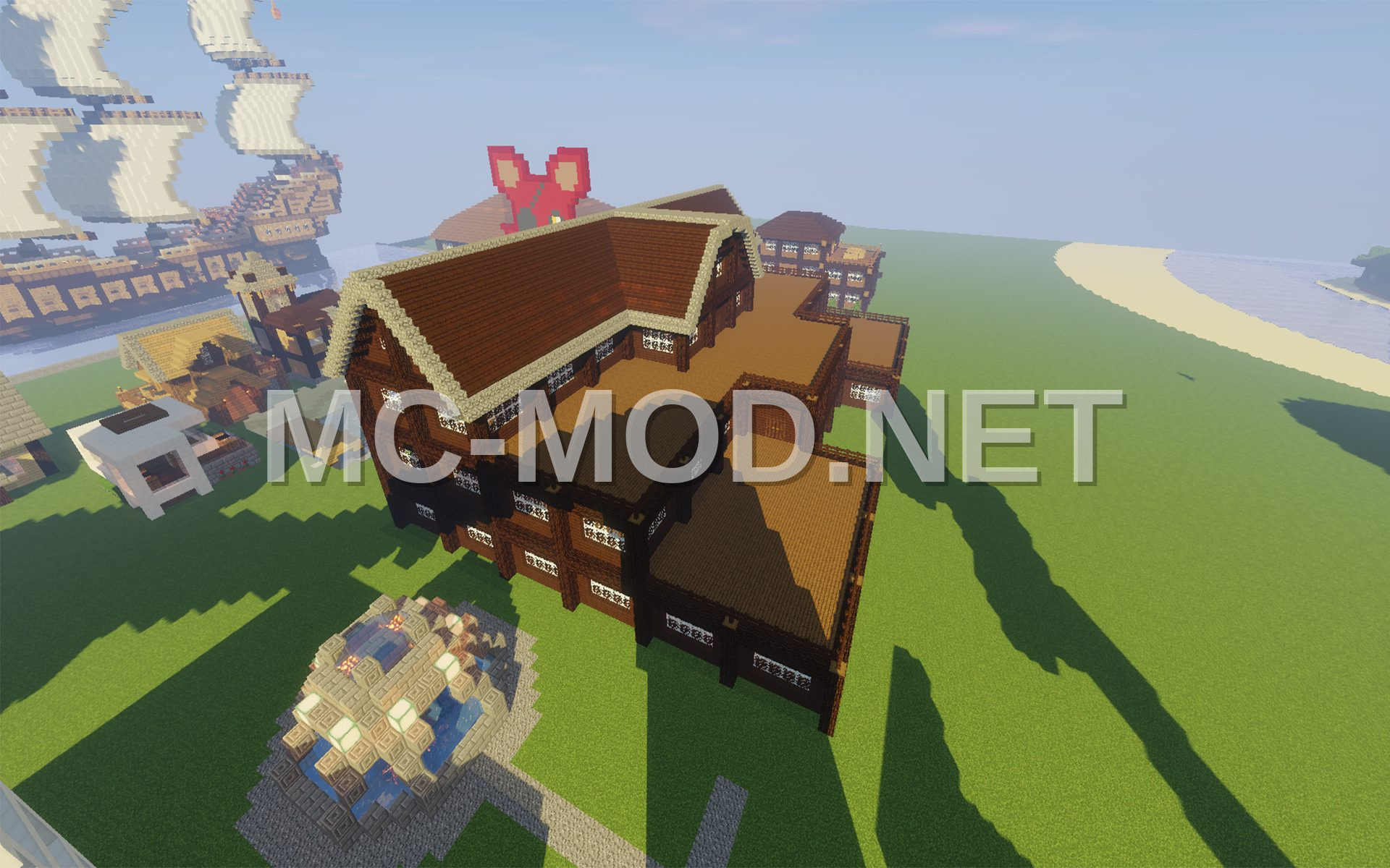 Four Story Modern Wooden House
