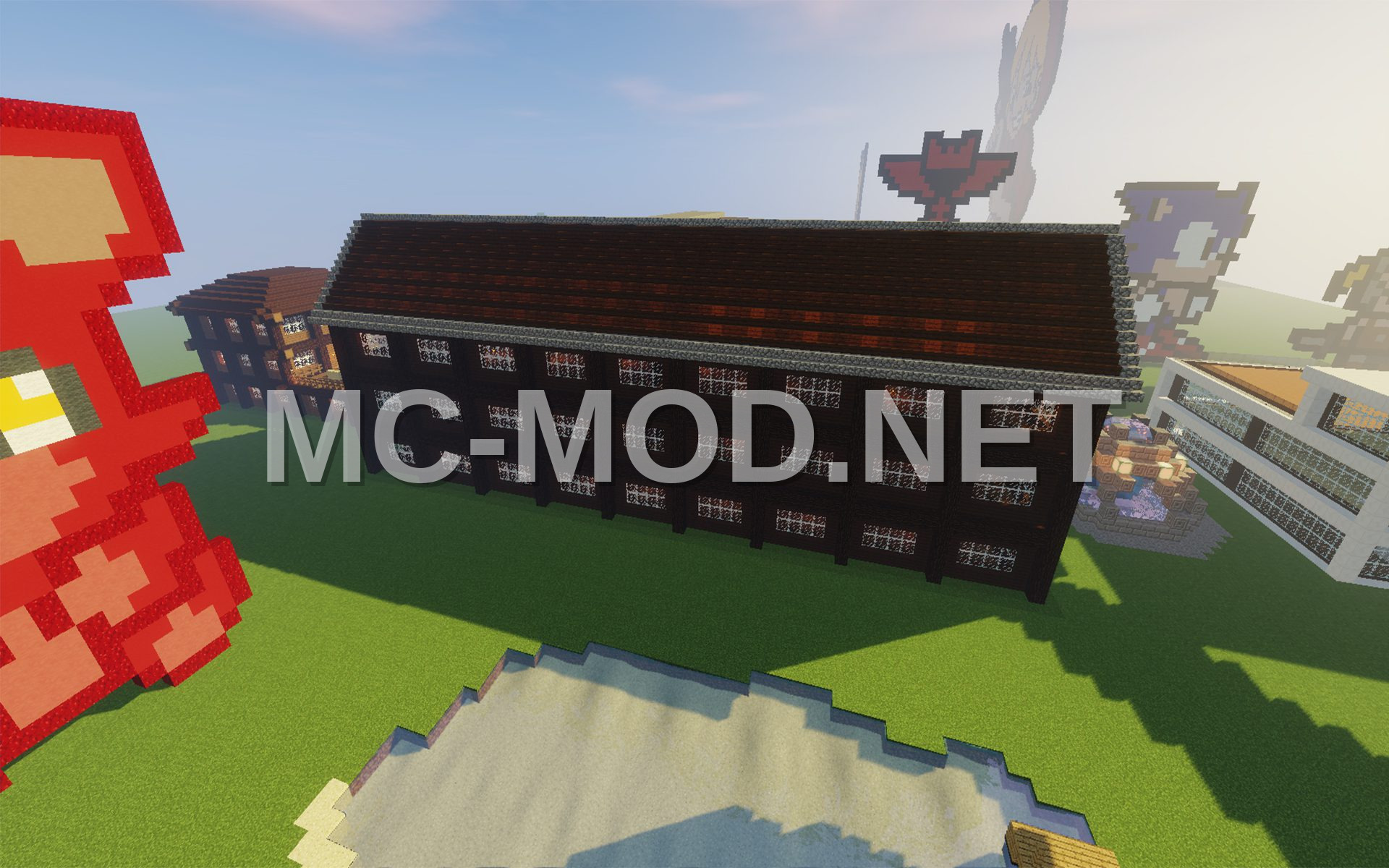 Four Story Modern Wooden House