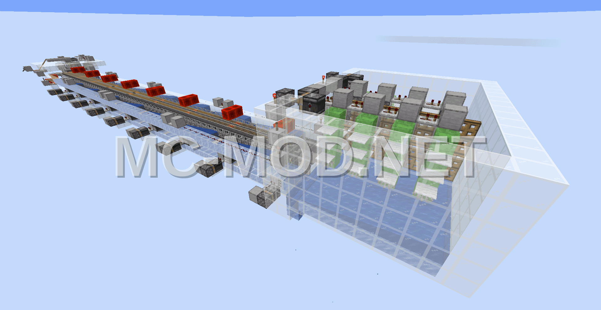 Fuel-Free Furnace Array (132 Furnaces)