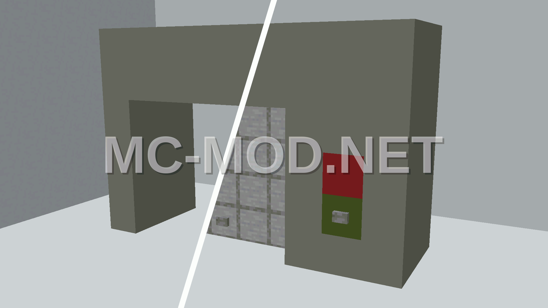 Functional Garage Door With Commands