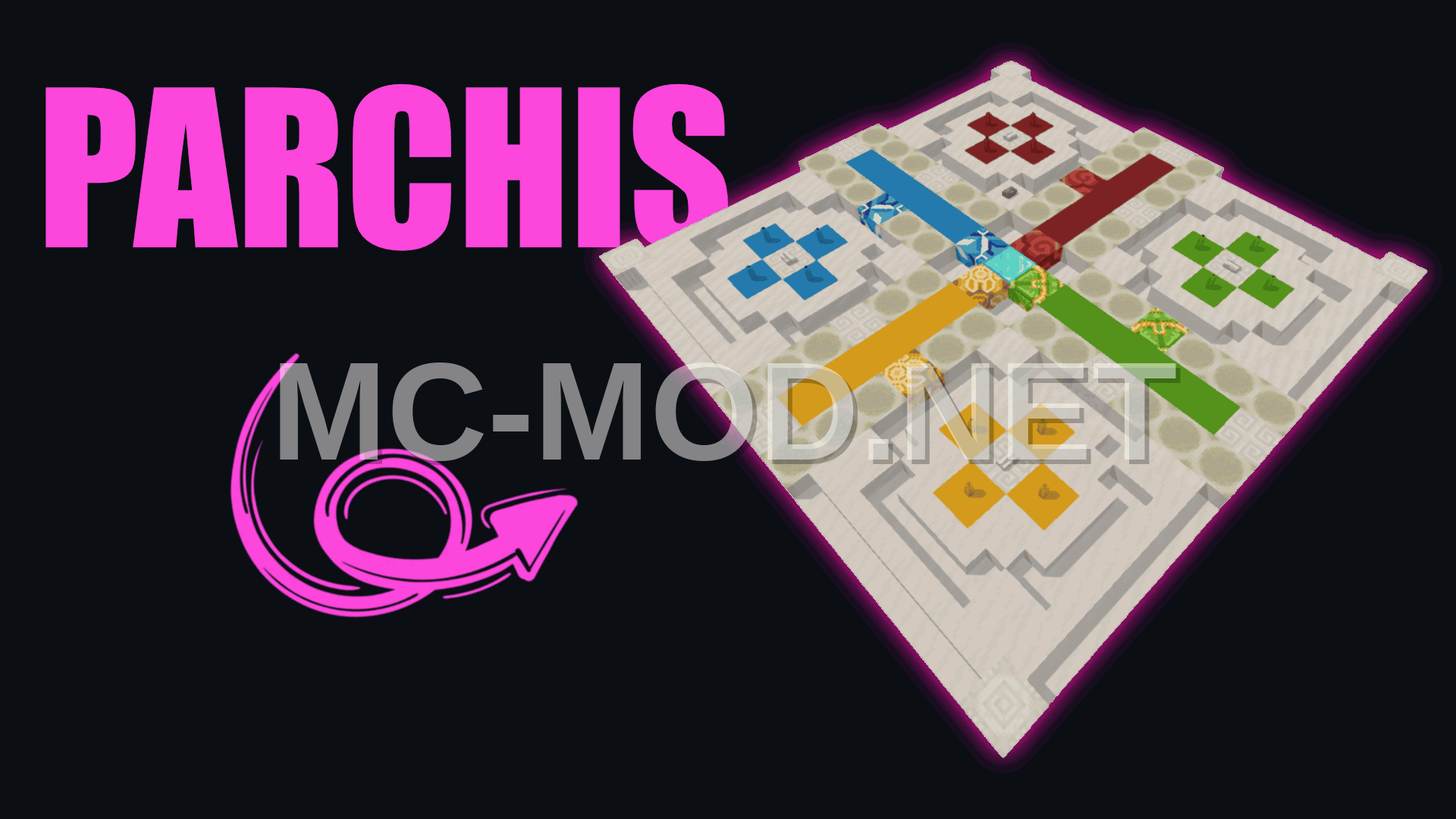 Functional Parchis Game Board