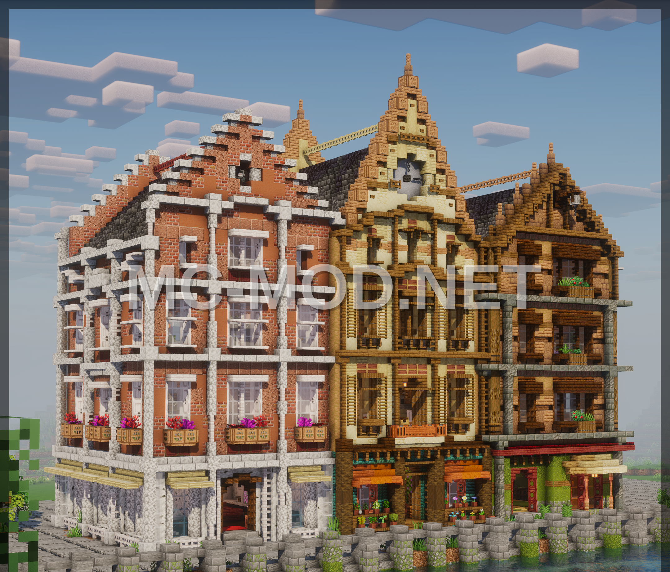 Functional Player Home with Shops