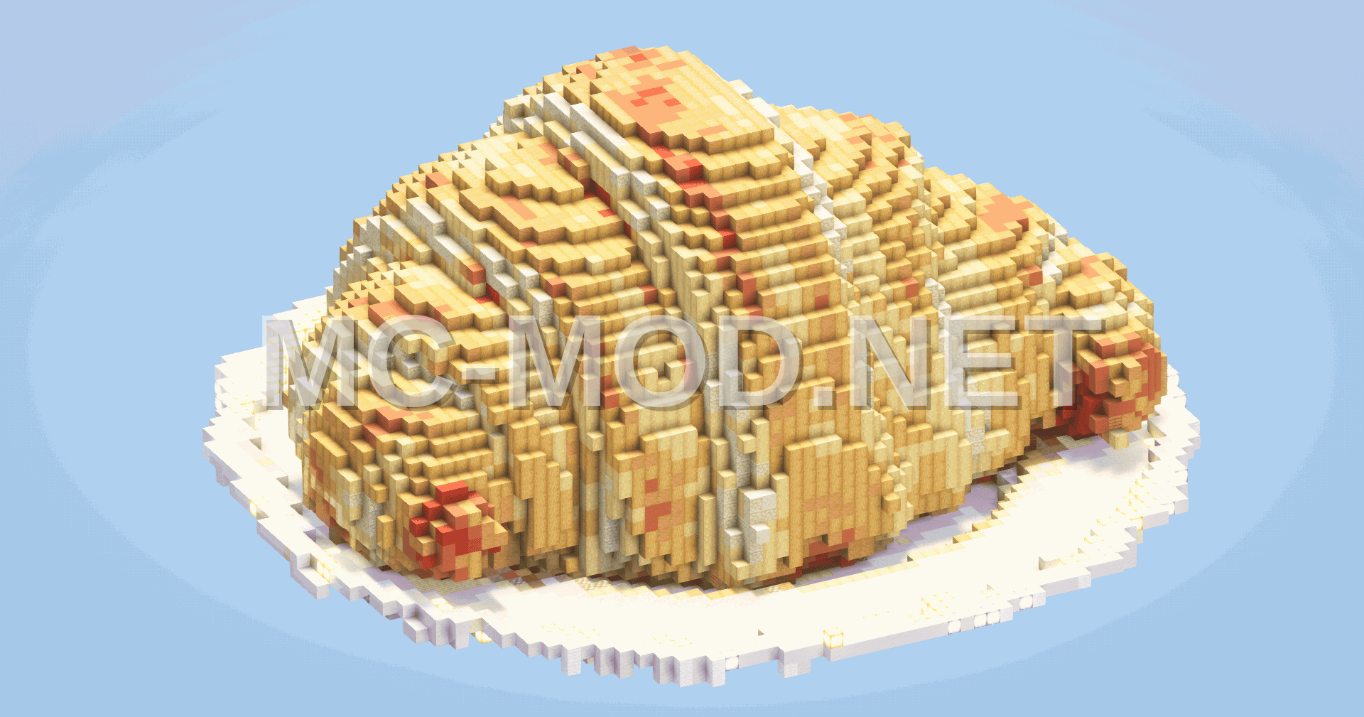 Funny Croissant Food Build