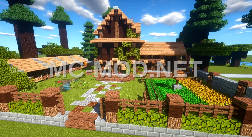 Furnished Old Farmhouse with Animal Pens
