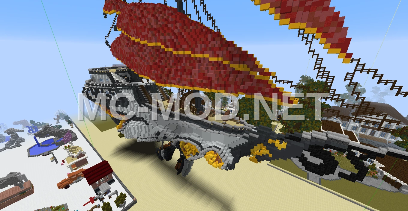 Futuristic Airship