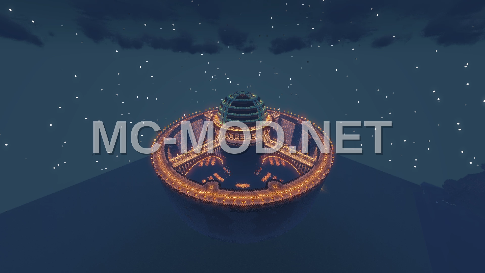 Massive Futuristic City Spawn Base