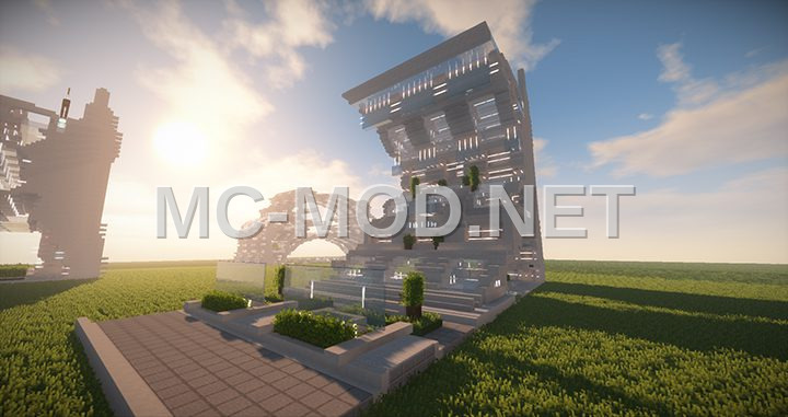 Futuristic Stadium Entrance Gate