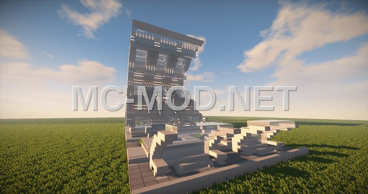 Futuristic Stadium Wall Section
