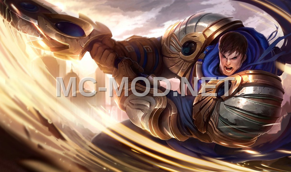 Garen Champion League of Legends Pixel Art