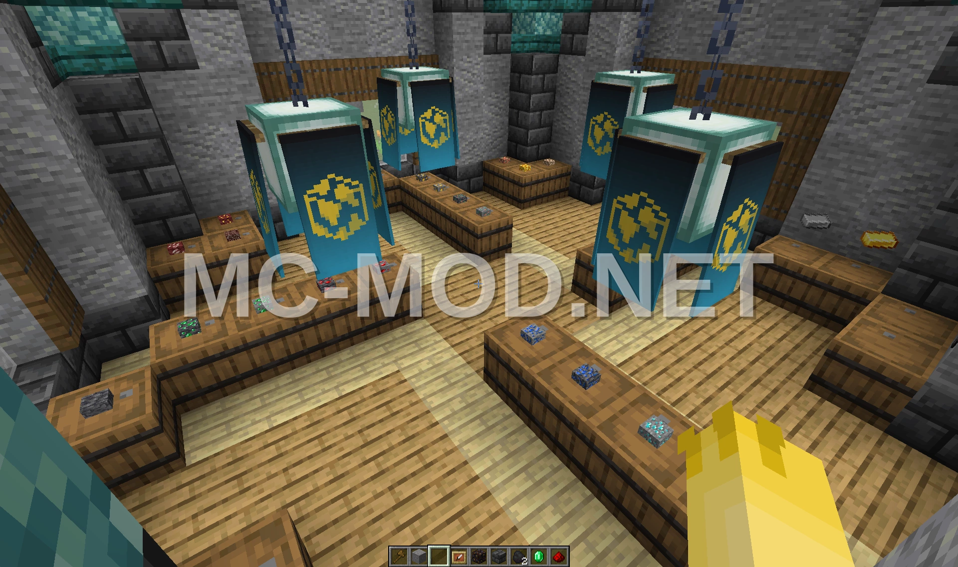 Geologic Museum Minecraft Build