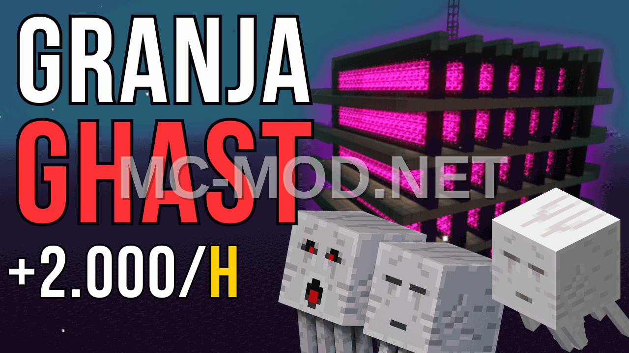 Ghast Farm For High Mob Rates