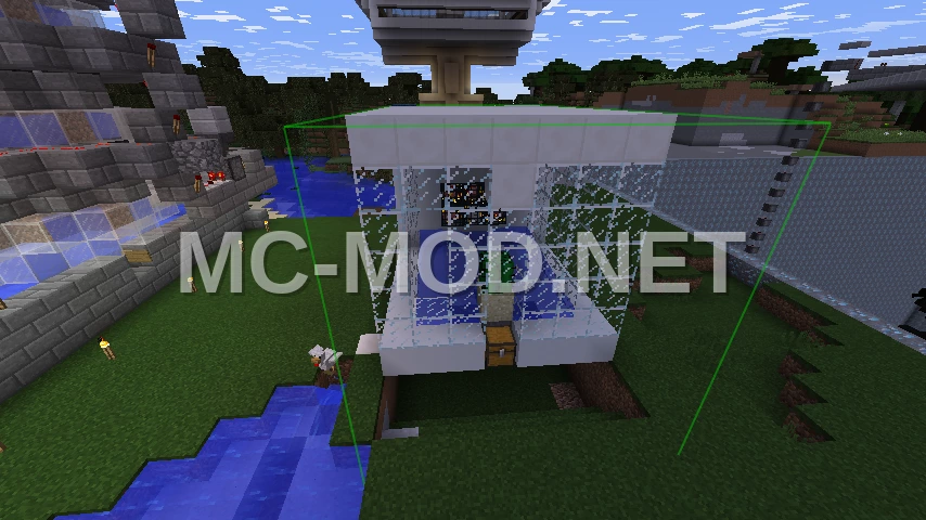 Ghast Spawner Farm Schematic