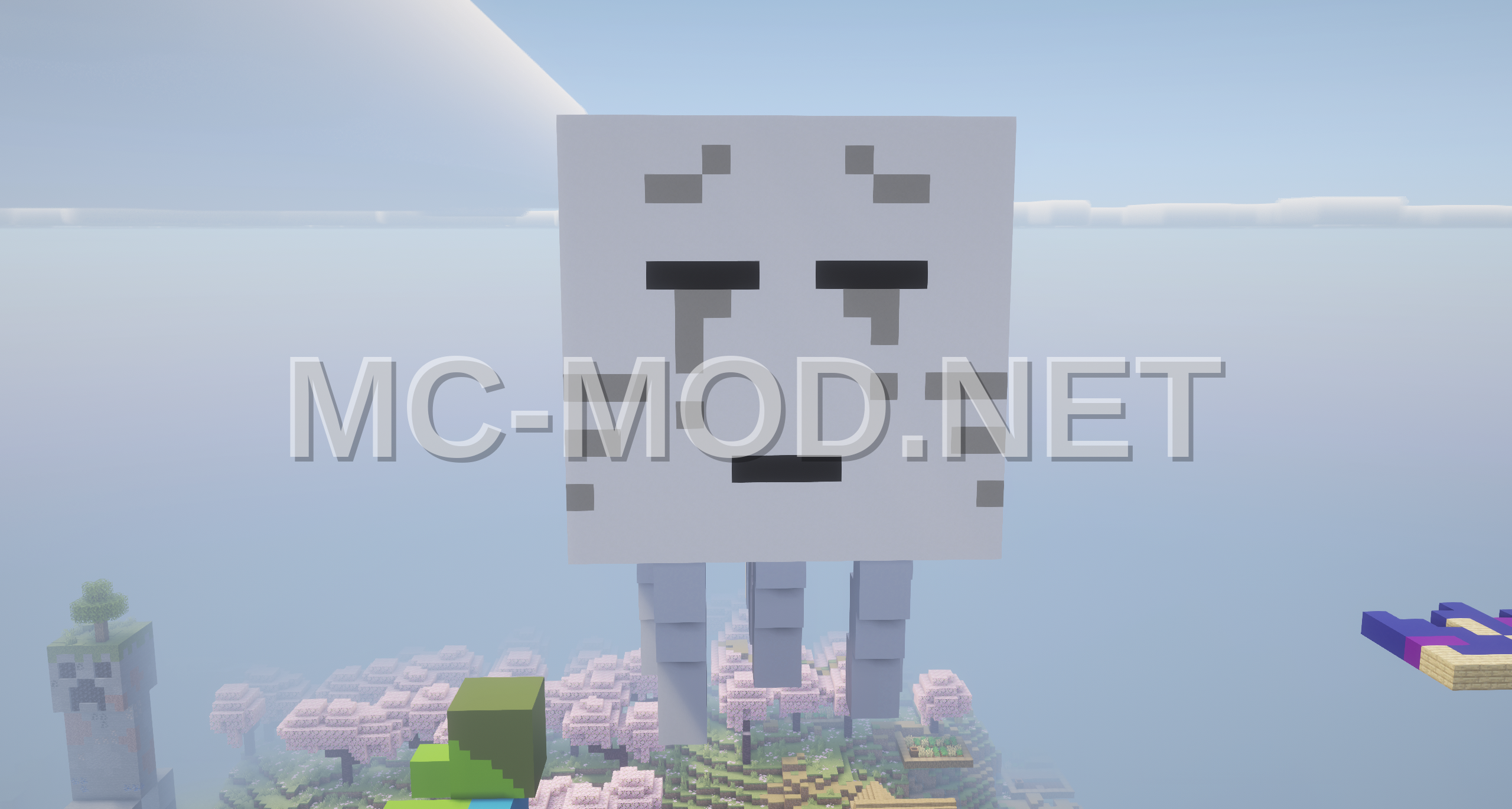 Ghast Statue Build