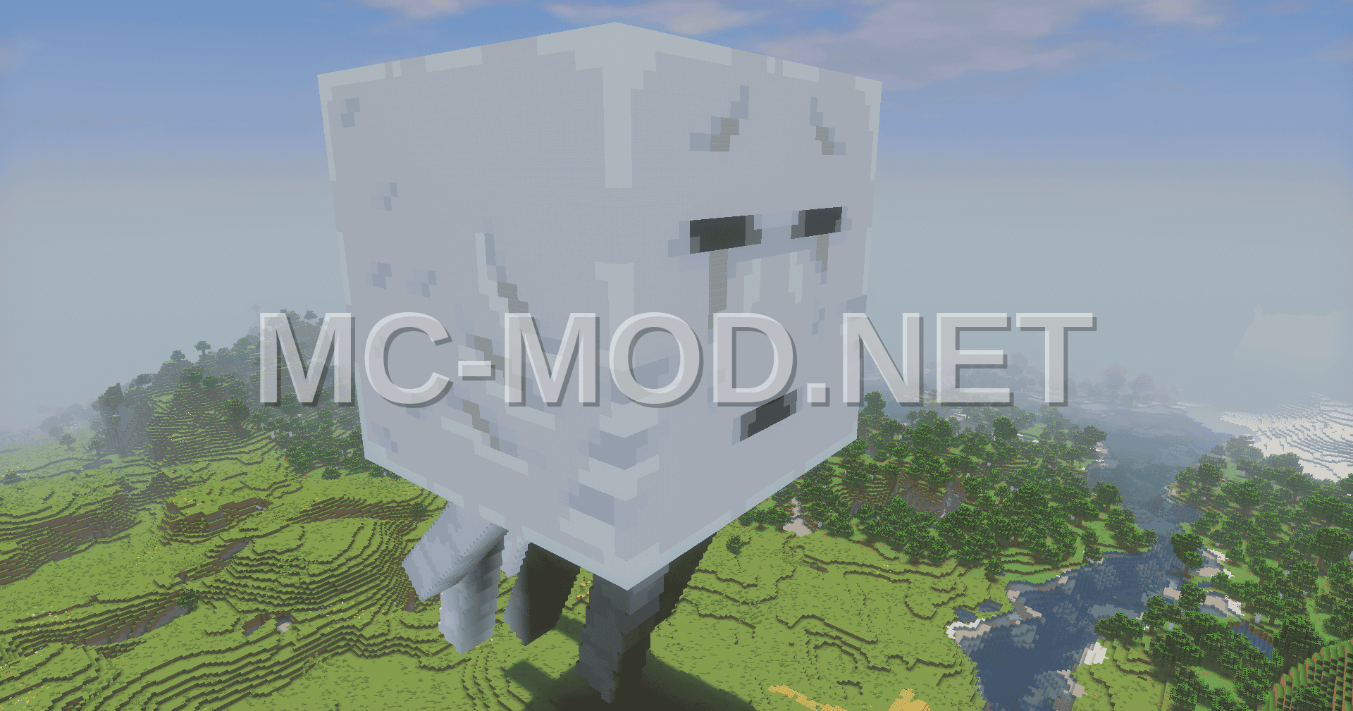 Ghast Statue Flying