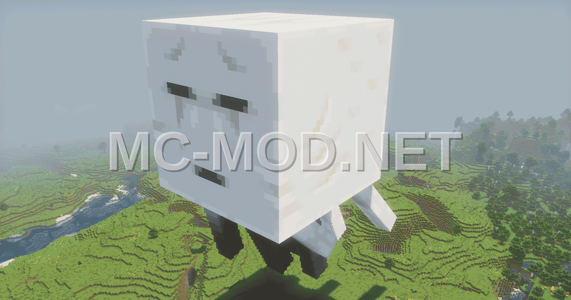 Ghast Statue Flying