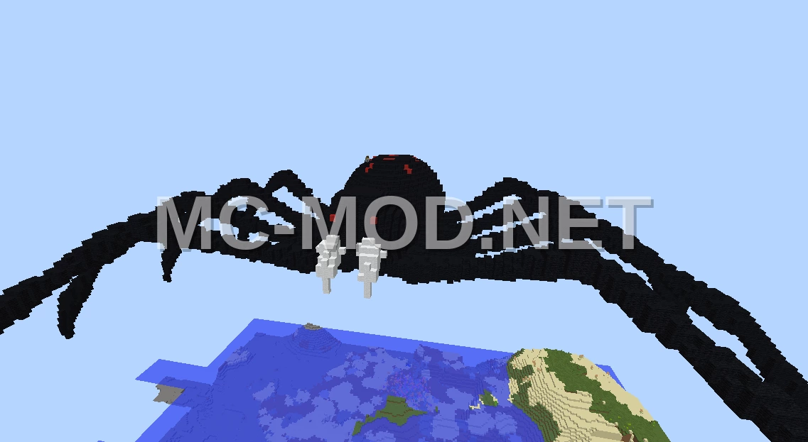 Giant Black Spider Sculpture