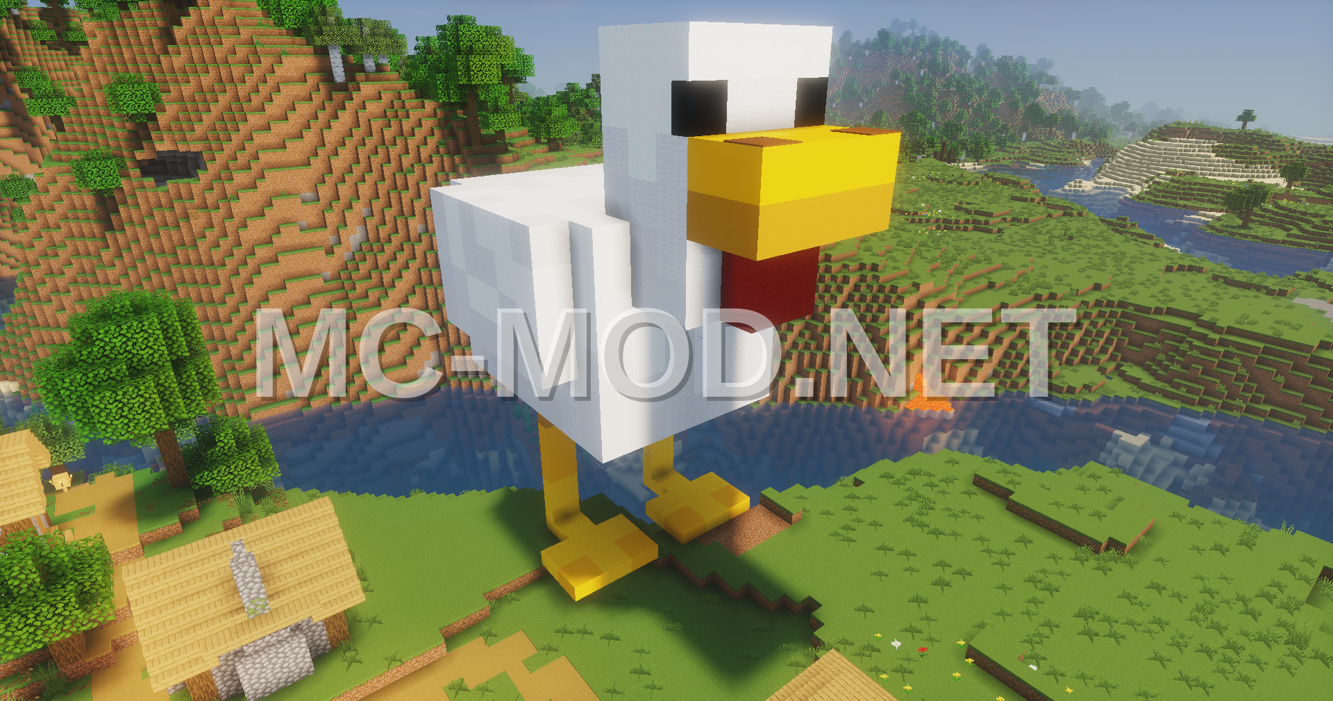 Giant Chicken Sculpture