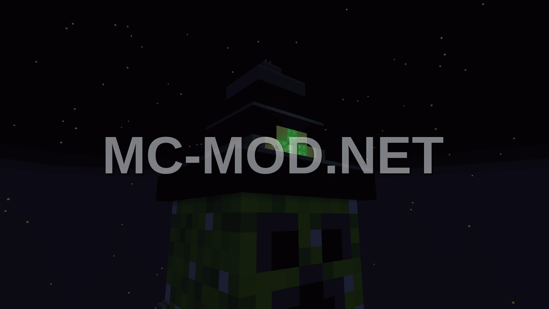 Giant Creeper Shaped Mob Farm