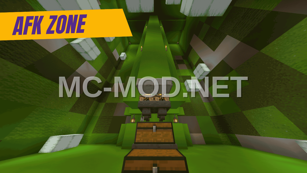 Giant Creeper Shaped Mob Farm