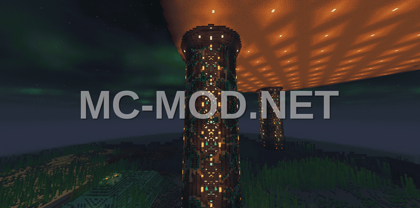 Giant Dark Pillar Structure