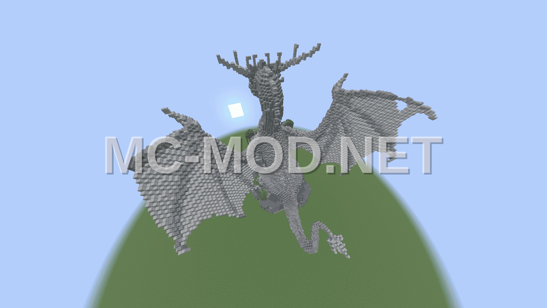 Giant Dragon Statue