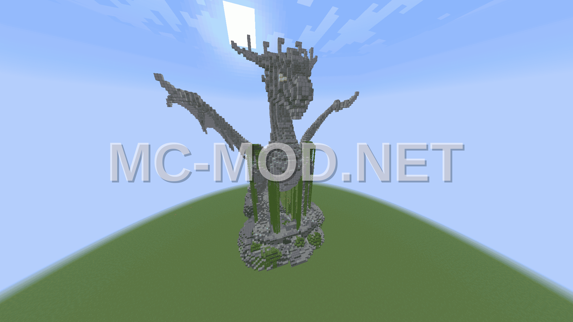 Giant Dragon Statue