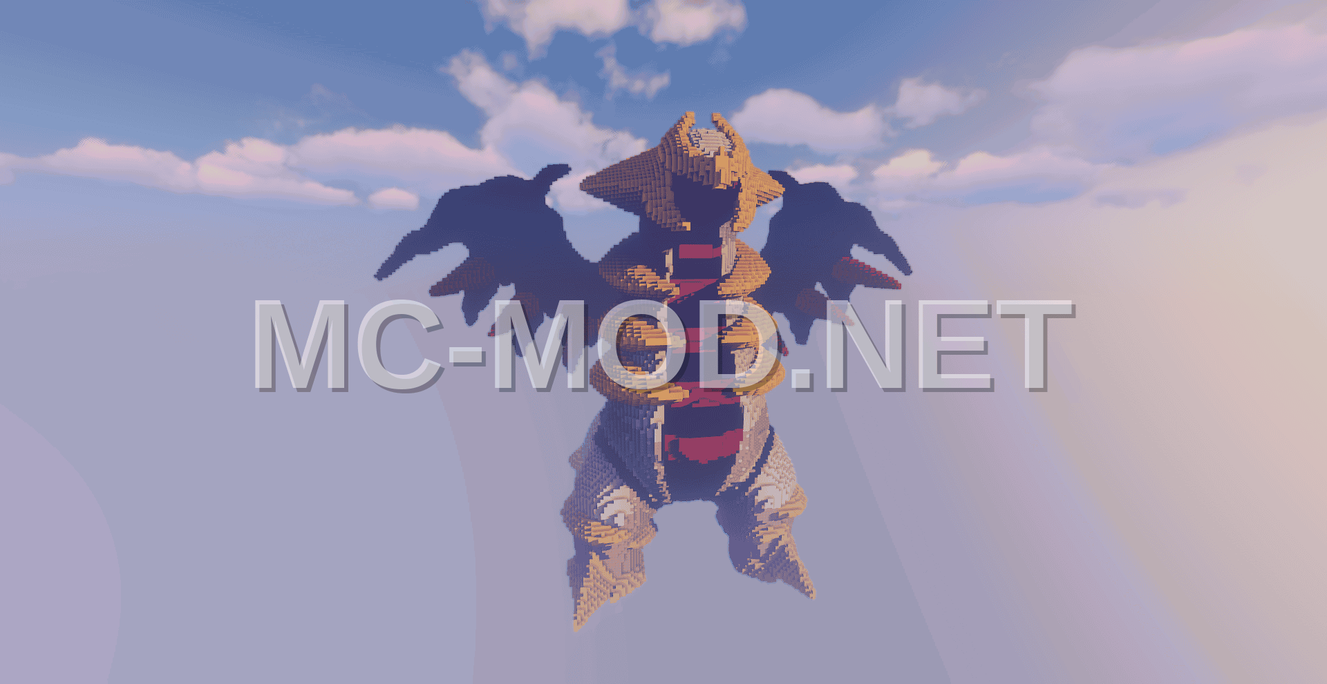 Giant Giratina Statue