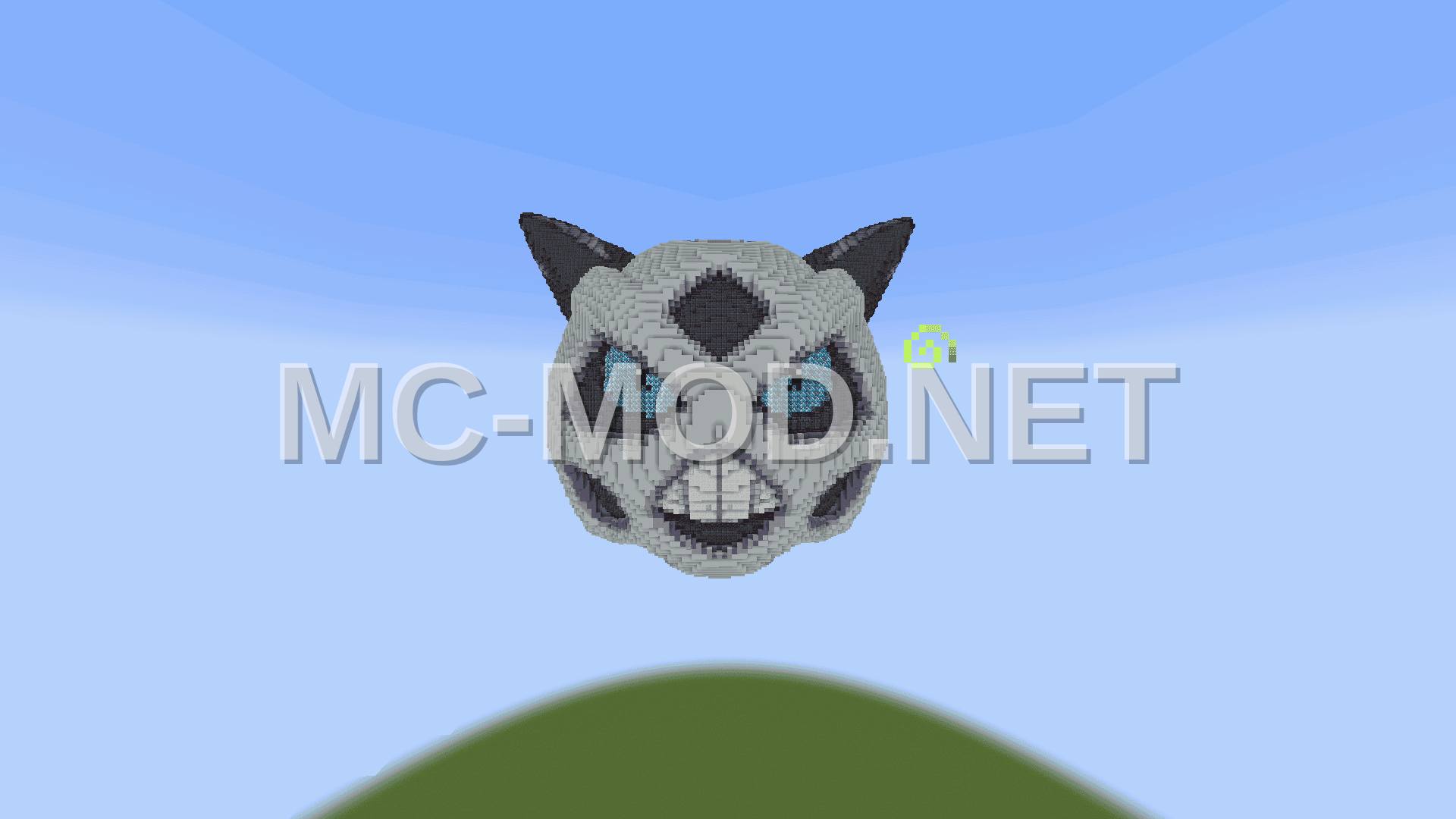 Giant Glalie Pokemon Statue