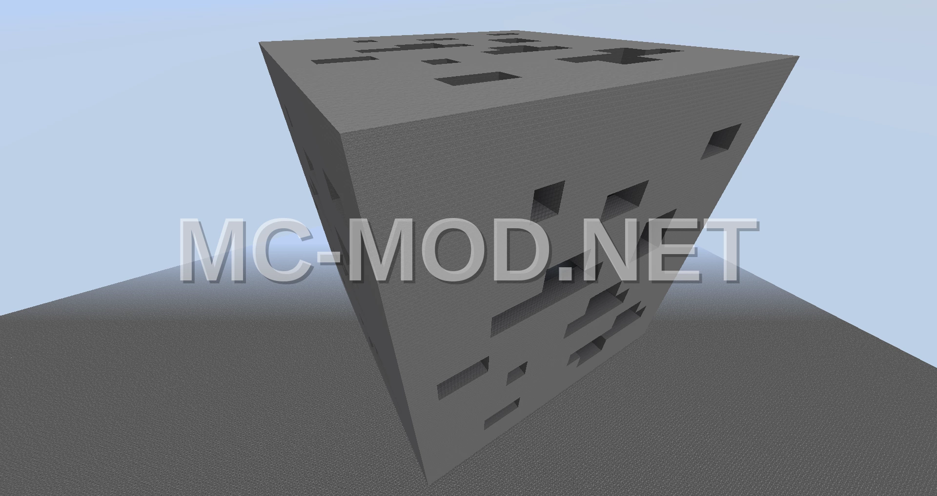 Giant Hollow Coal Ore Structure