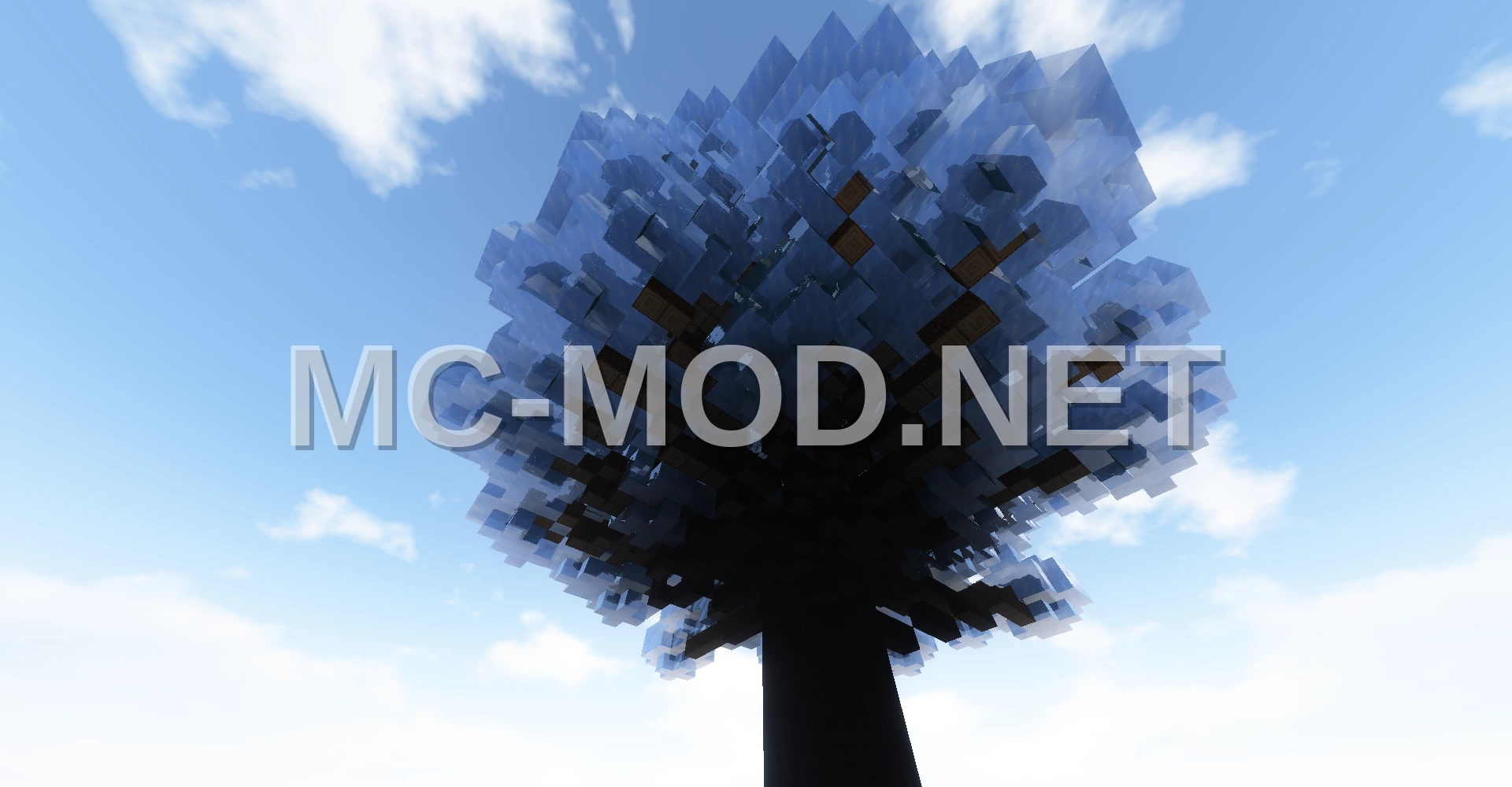 Giant Ice Tree Decoration