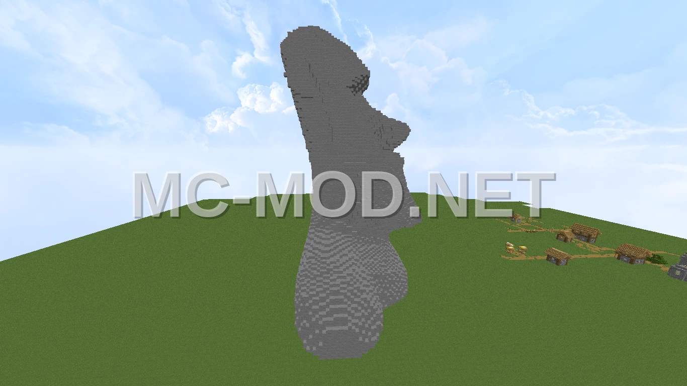 Giant Moai Statue