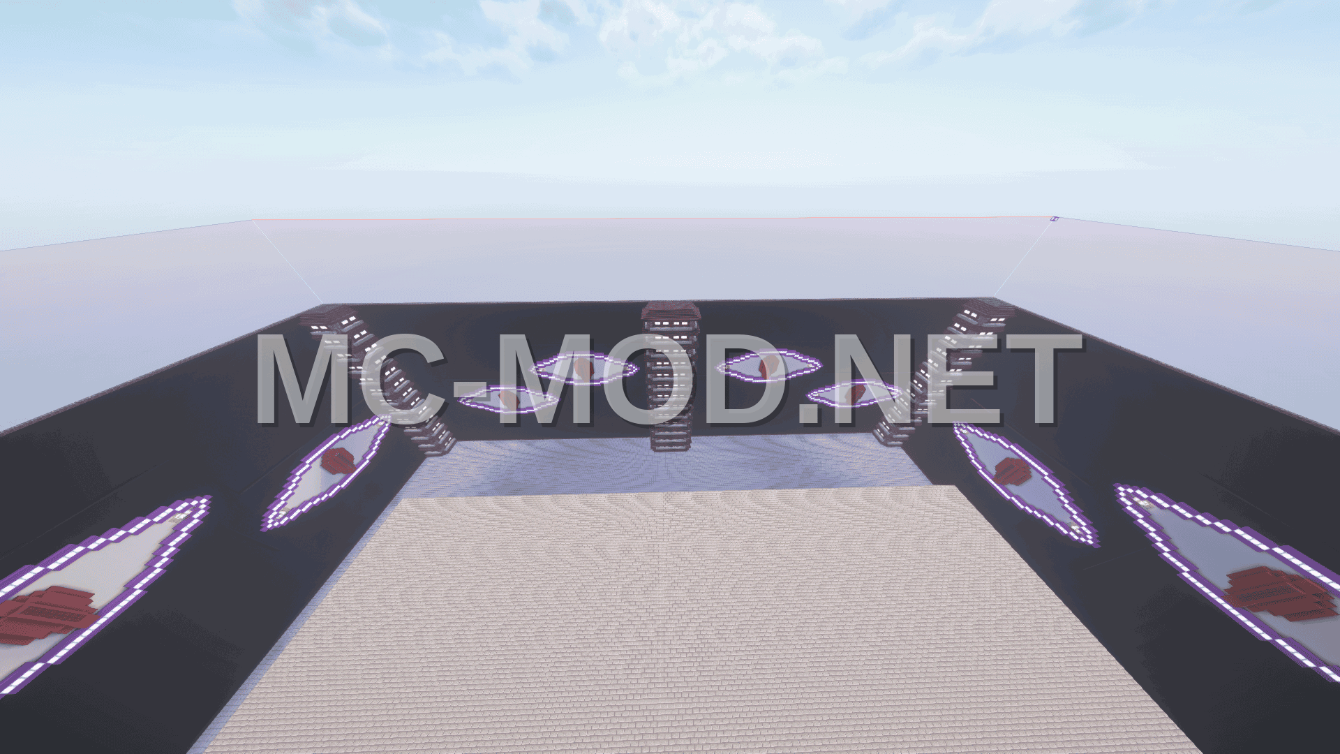 Giant Mob Farm With Perimeter Decoration