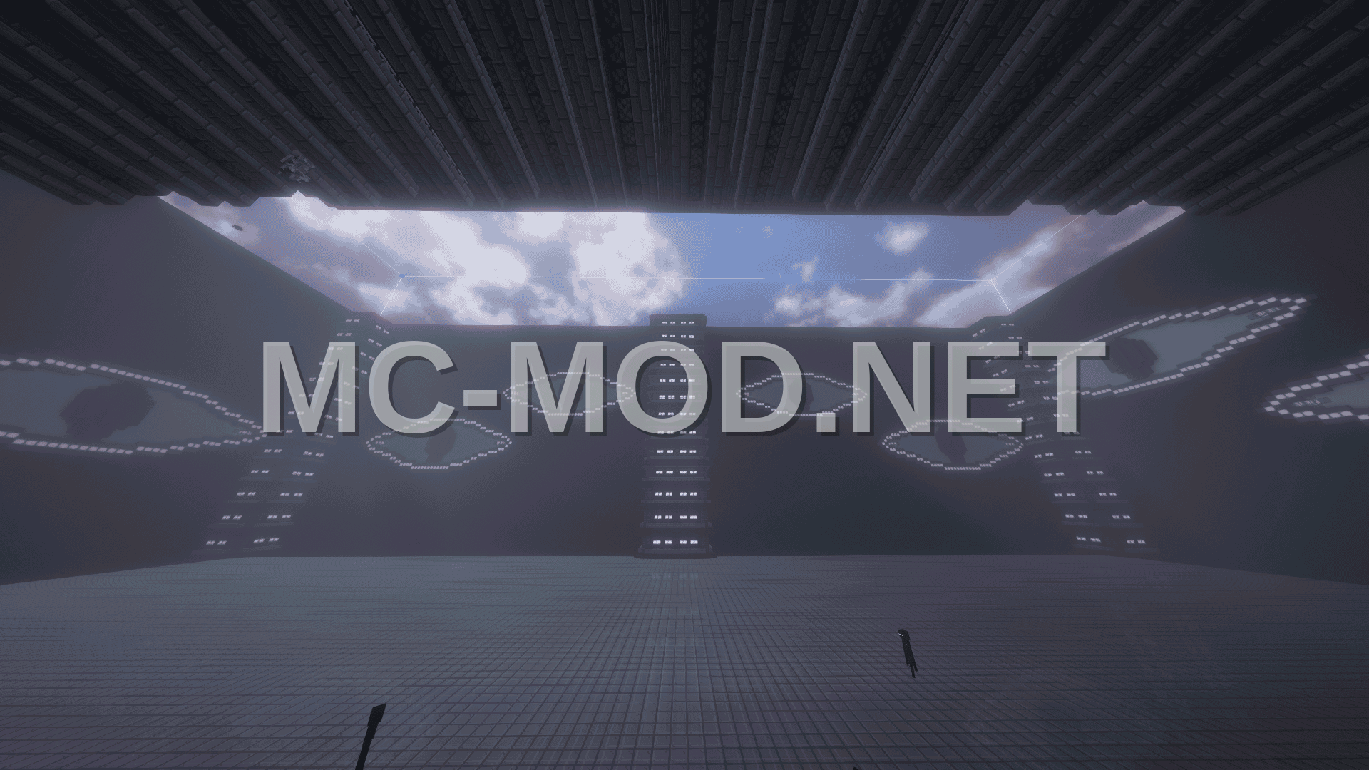 Giant Mob Farm With Perimeter Decoration