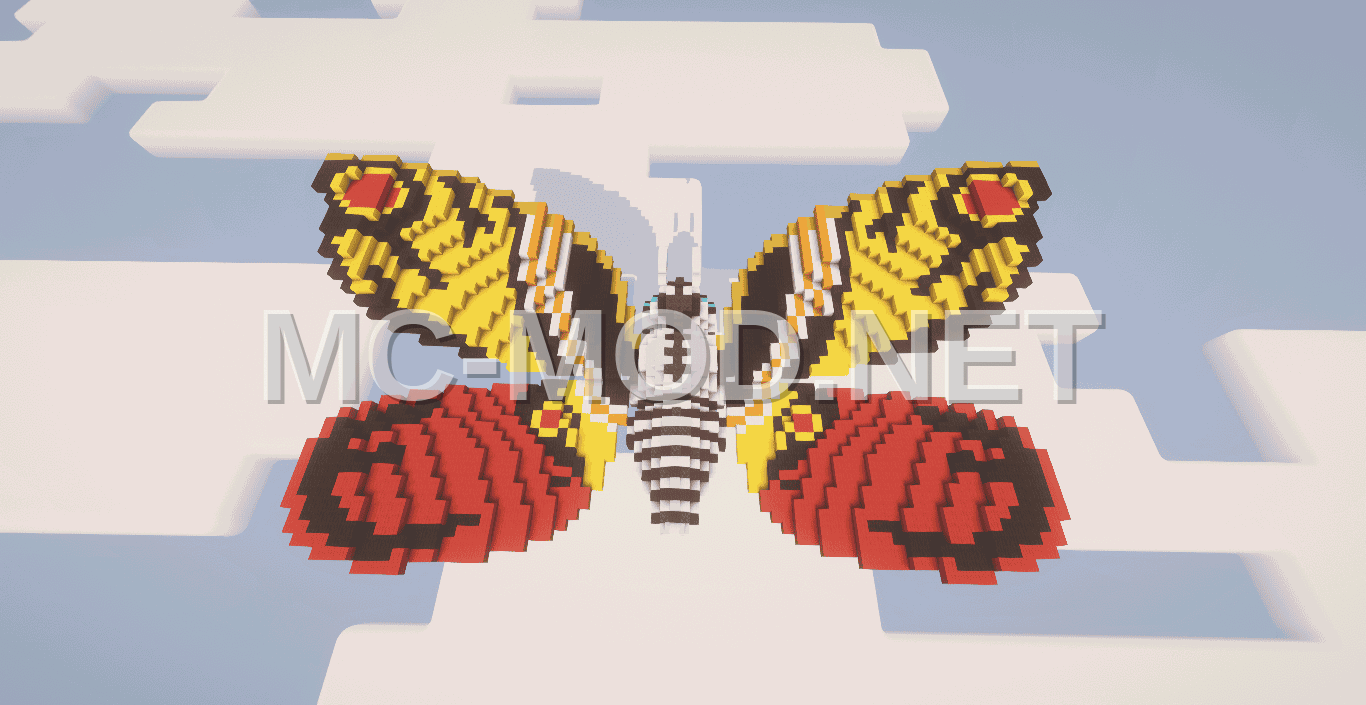 Giant Mothra Statue