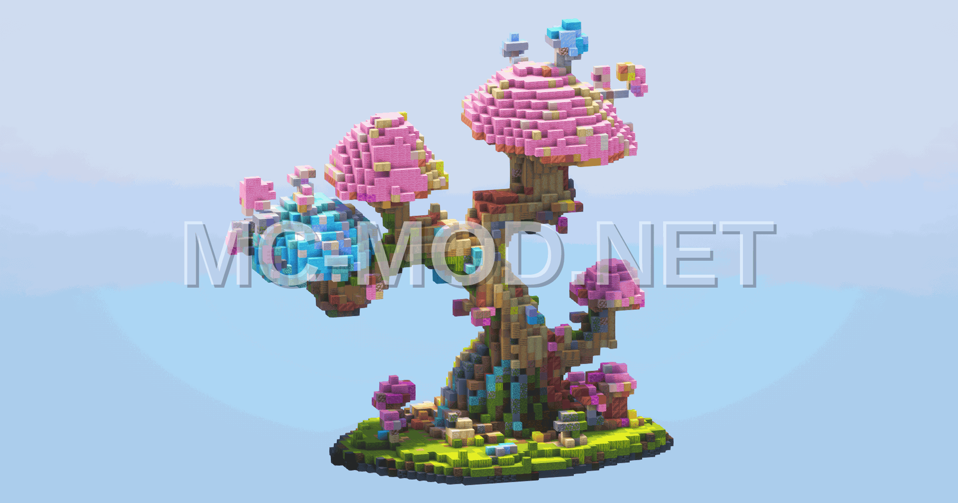 Giant Mushroom Tree Structure