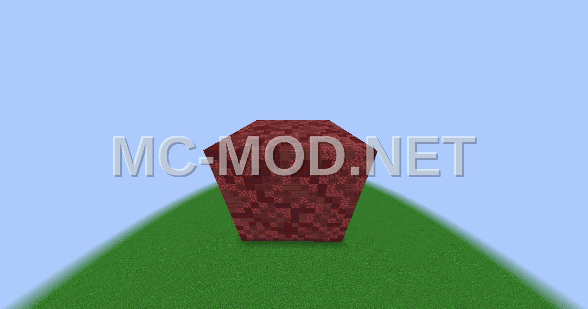 Giant Netherrack Block