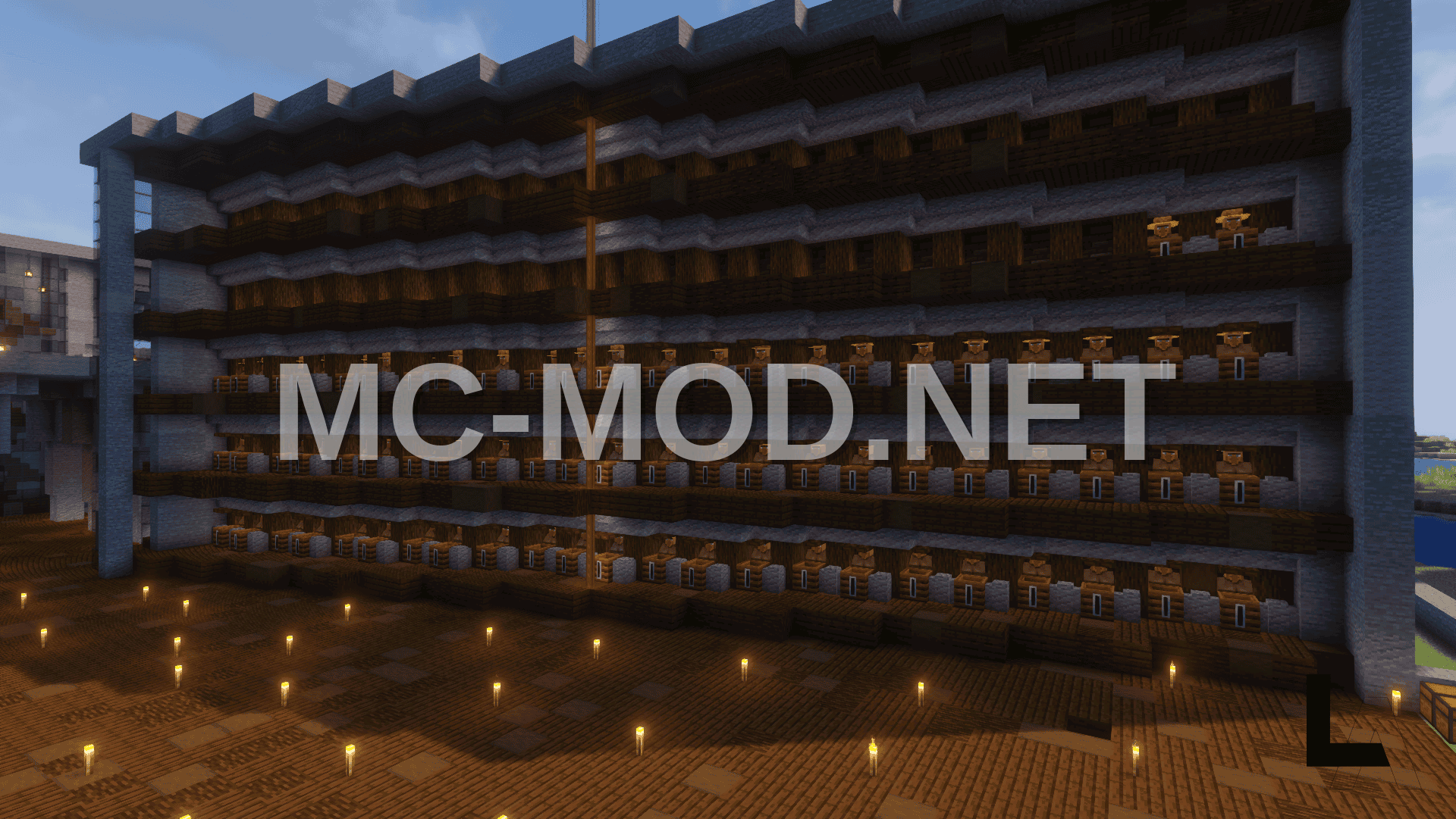 Giant Trading Hall Structure
