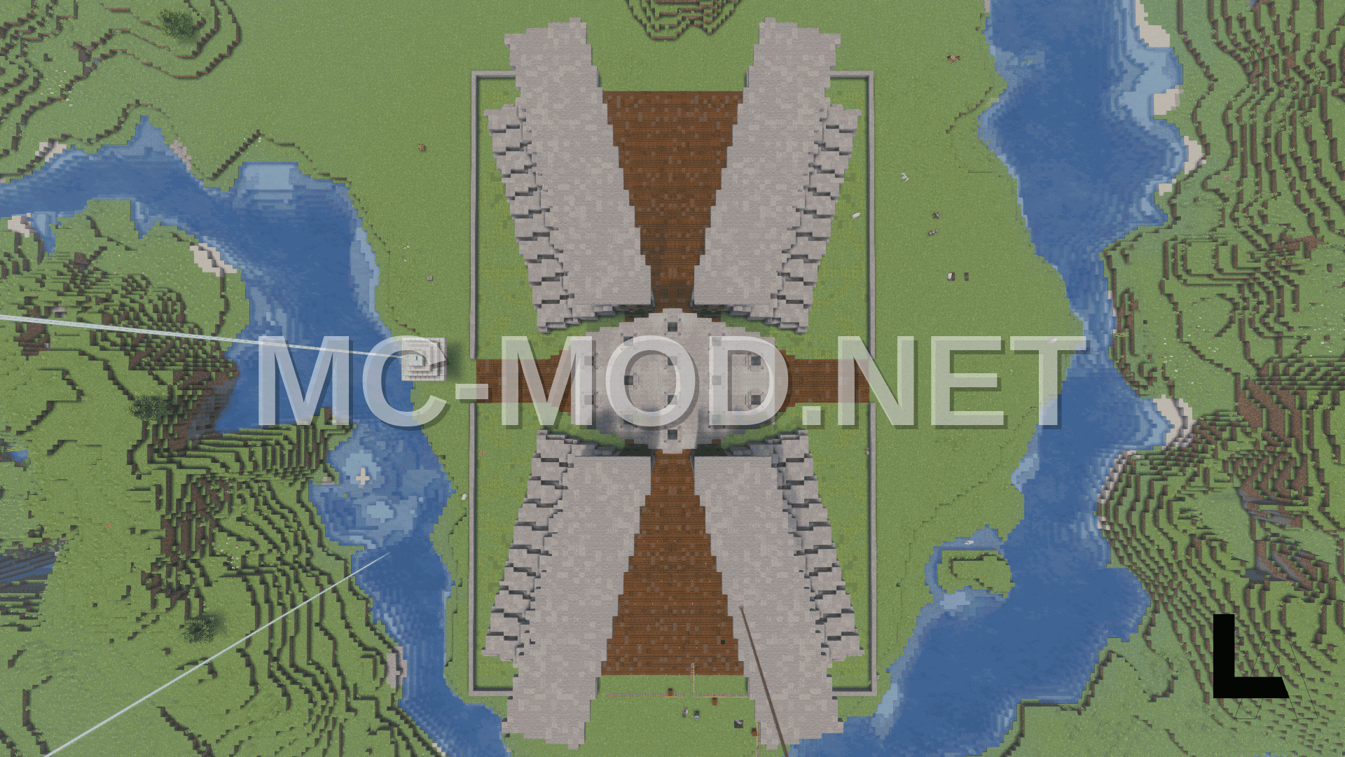 Giant Trading Hall Structure