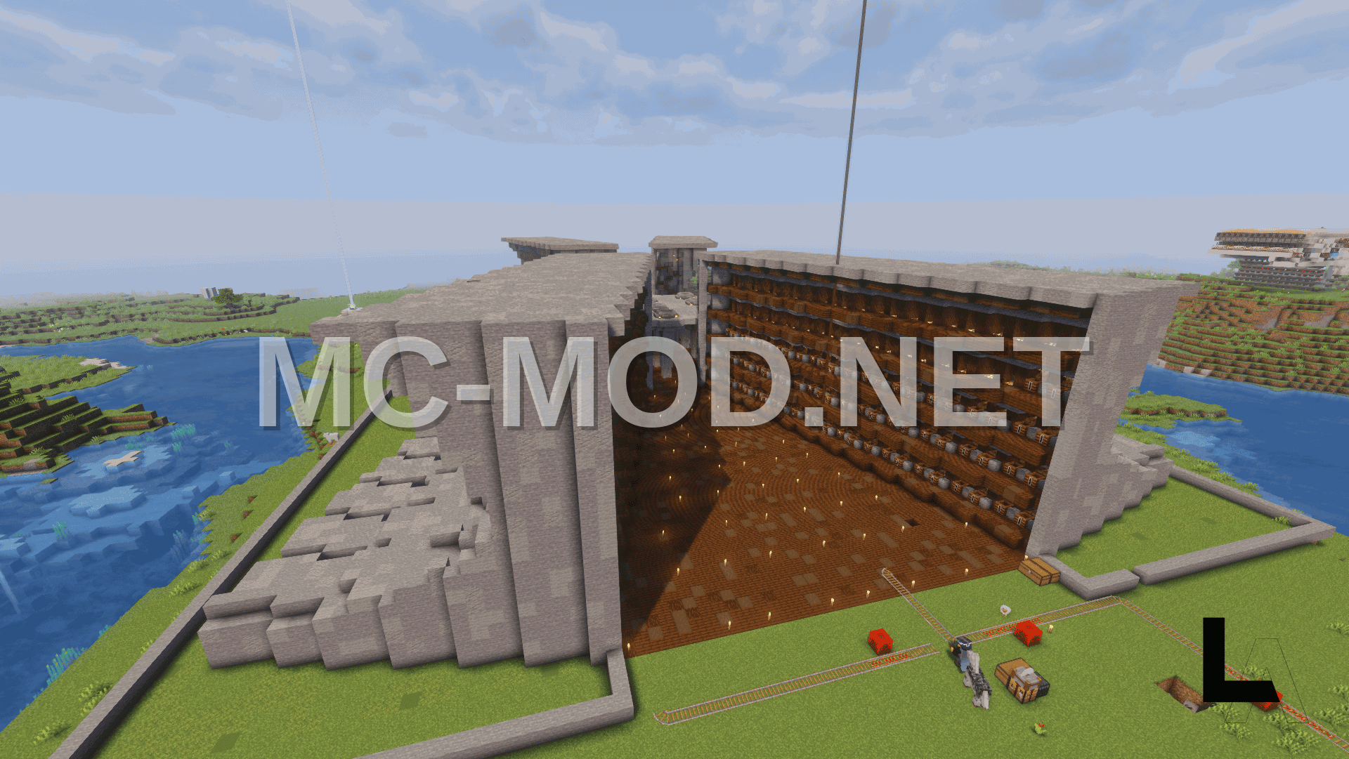 Giant Trading Hall Structure