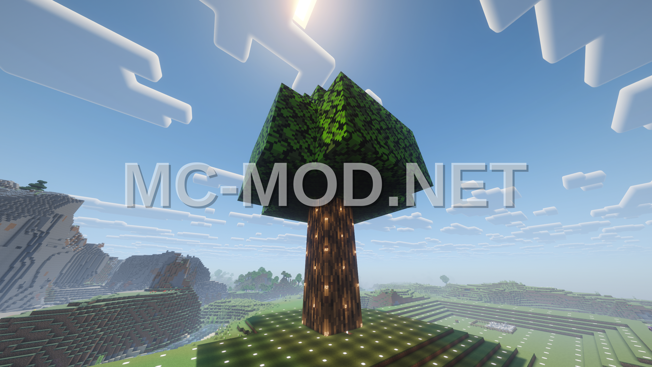 Giant Tree Farm Decor