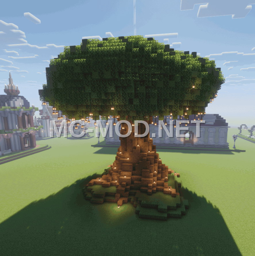 Giant Tree With Lanterns